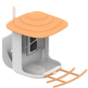 Bird feeder with camera and AI bird recognition for the garden