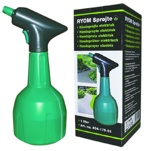 Electric sprayer for batteries - 1.0 liter - suitable for applying surface disinfection