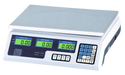 Digital table scale - up to 30 kg - power connection, battery and rechargeable