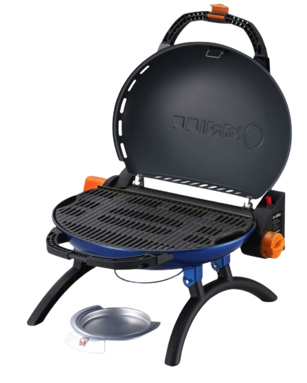 O-Grill 500 - Creme, Grün, Blau und Orange - Gasgrill