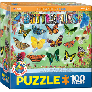 Puzzle - Schmetterlinge - 100 Teile