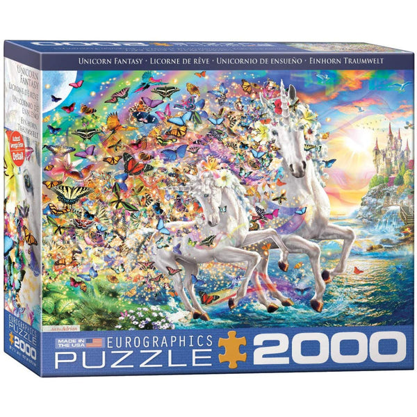 Puzzle - Einhorn-Fantasie - 2000 Teile