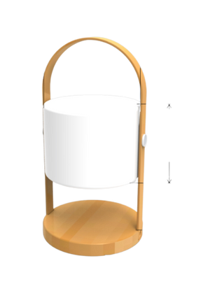 Lamp Nibe - Wiederaufladbar mit langer Betriebsdauer - für Haus, Garten und/oder Camping