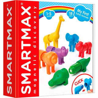 SmartMax - Meine ersten Safaritiere - Magnetspielzeug